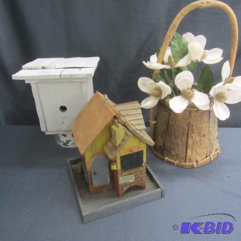 Bird Feeder, House, Bucket