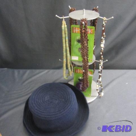 Ladies Jewelry & Stand