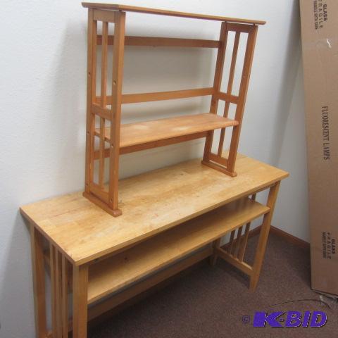 Sofa Table & Shelf