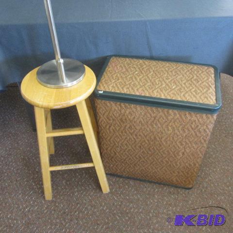 Hamper, Stool, Towel Holder