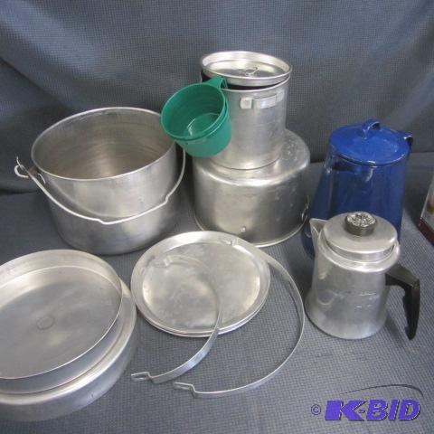 Aluminum & Enamel Camping