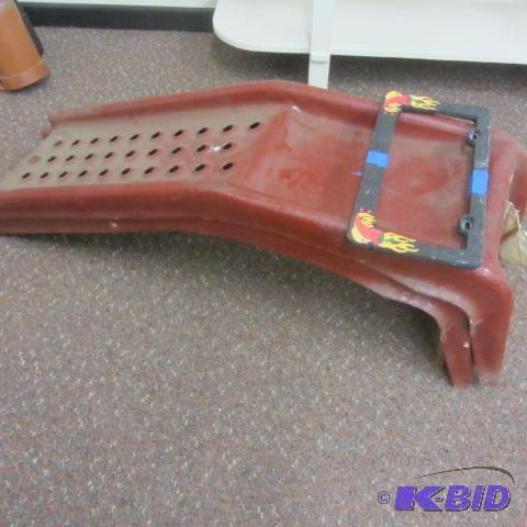 Car Ramps, Plate Holder