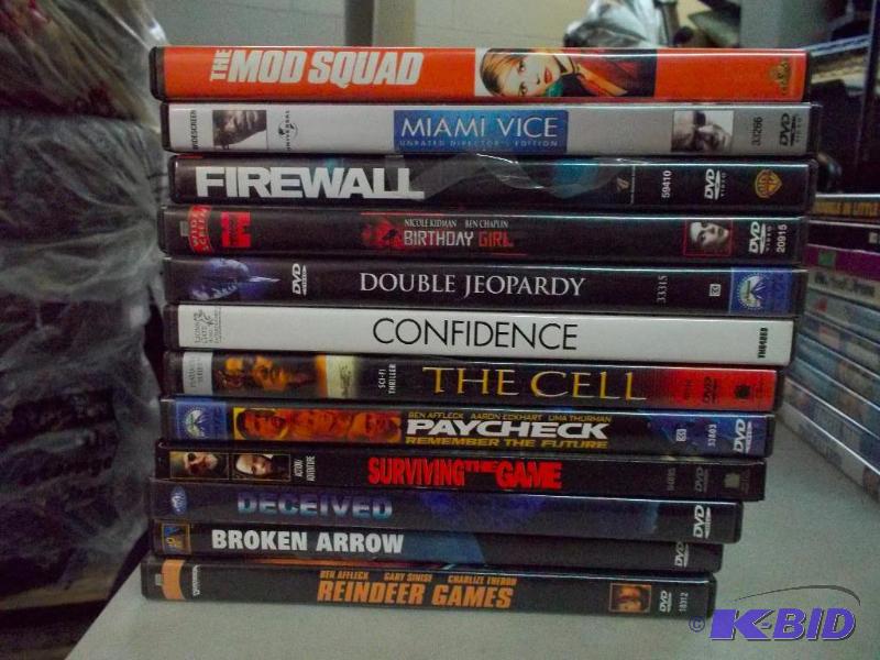 12 DVD Action Movies