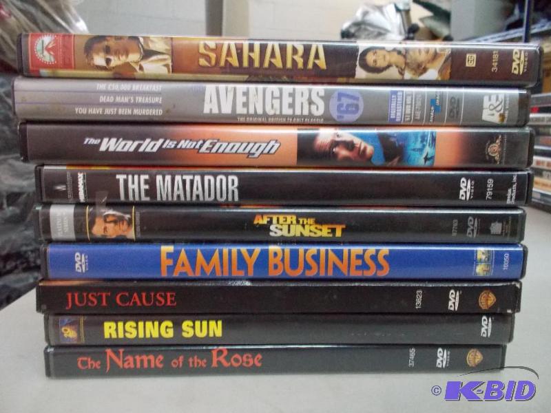 9 ActionAdventure DVD Movies