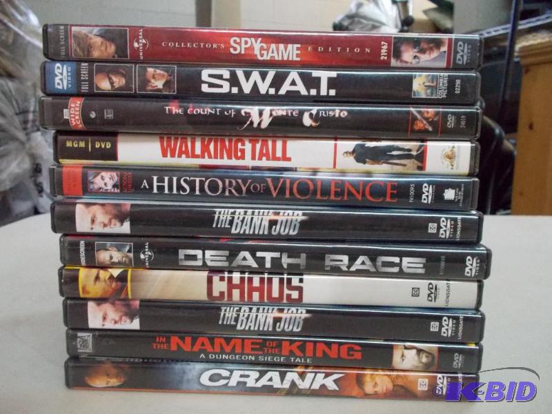 11 ActionAdventure DVD Movies