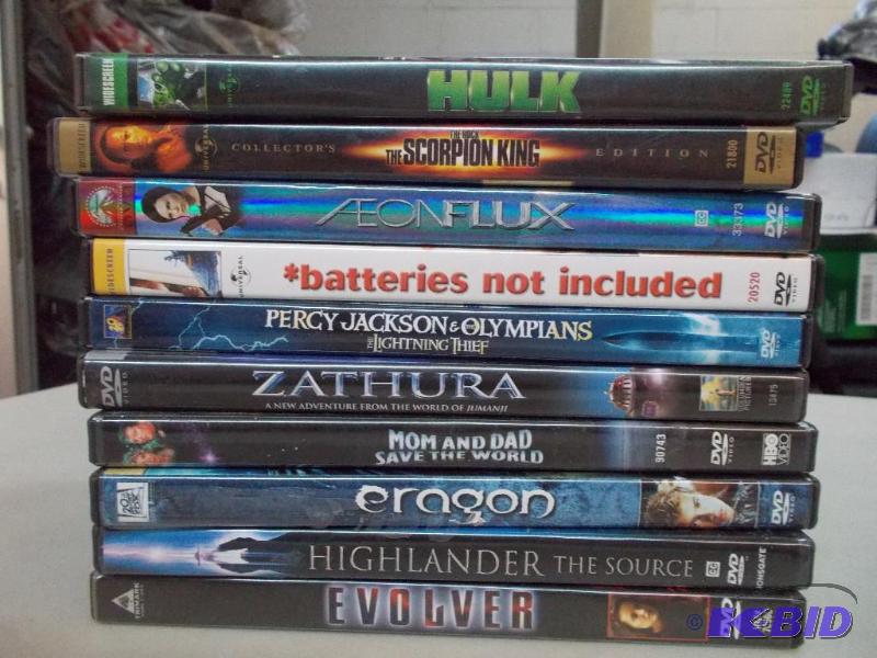 10 HorrorSci-Fi DVD Movies