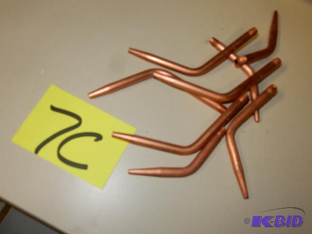 7, Copper Torch nozzels....