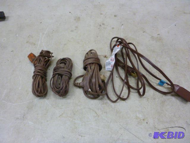 lot 101 image: Four Extension Cords...