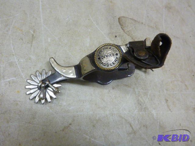 lot 112 image: Denver Colorado Saddlery Spur...