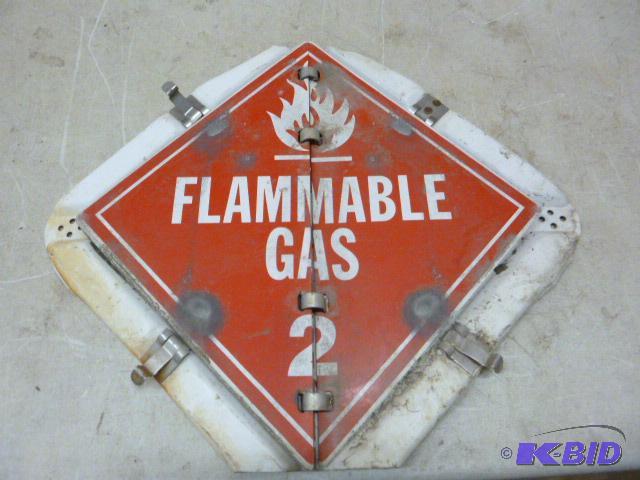 lot 150 image: Metal Flip&nbspSign for Safety...