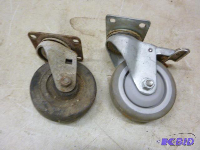 lot 164 image: Two 4" Swivel Casters...
