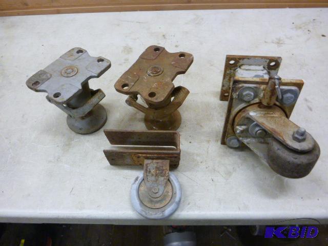 lot 165 image: Two Casters and Two Legs...