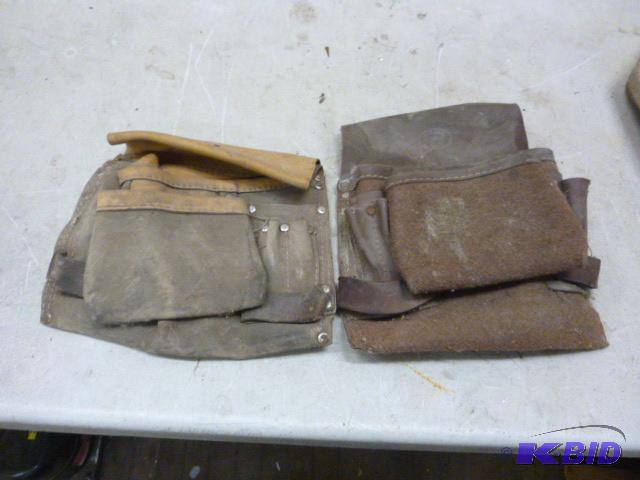 lot 169 image: Two Tool Pouches...
