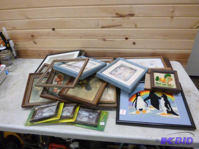 lot 180 image: Miscellaneous Pictures and Frames...