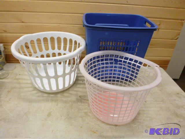 lot 197 image: Three Laundry Baskets...