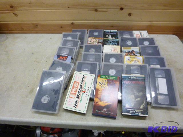 lot 198 image: Lot of Miscellaneous VHS Tapes...
