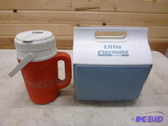 lot 50 image: Small Little Playmate Cooler and Drink Jug...