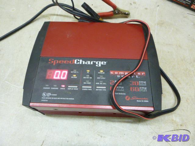 lot 65 image: Schumacher Speed Charge Battery Charger Model...
