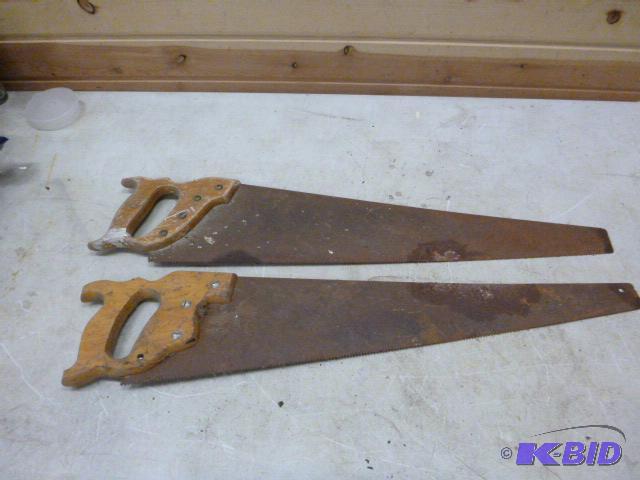 lot 83 image: Two Hand Saws...