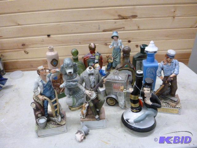 lot 89 image: Miscellaneous Liquor Decanters Some broken....