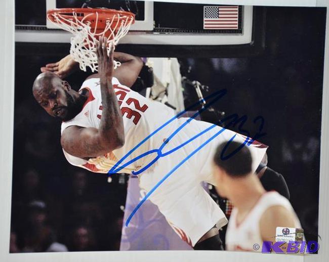 Shaquille&nbspONeal 8x10&quot photo autogr...