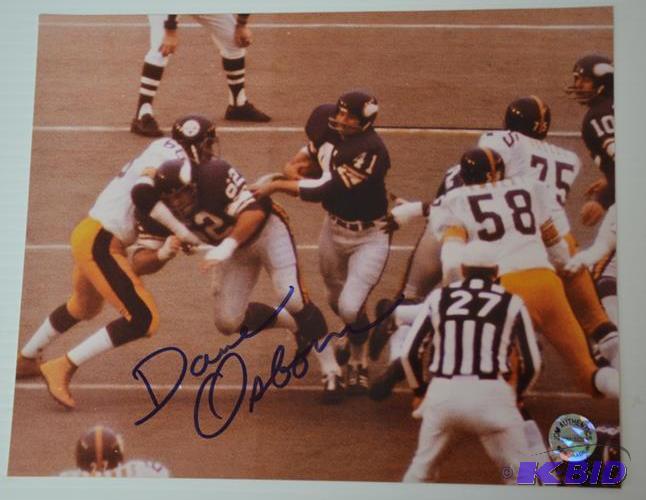 Dave Osburn&nbsp8x10&quot autographed photo...