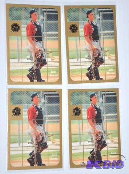 4 Cards &nbsp- 2001 Just 2k PROS Justin Morn...