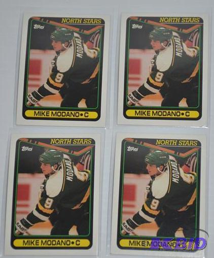 4 cards -&nbsp1989-90&nbspTopps #348 Mike M...
