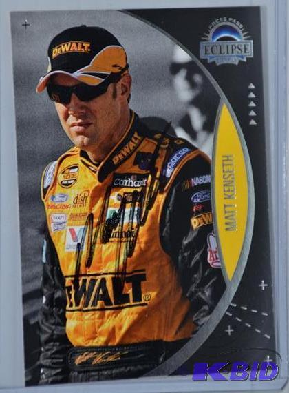 2008 Press Pass Eclipse #4 Matt Kenseth Autog...