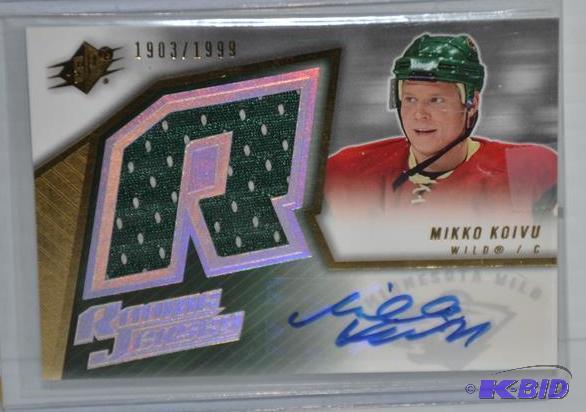 2005-06 Mikko&nbspKoivu&nbspRookie Jersey c...