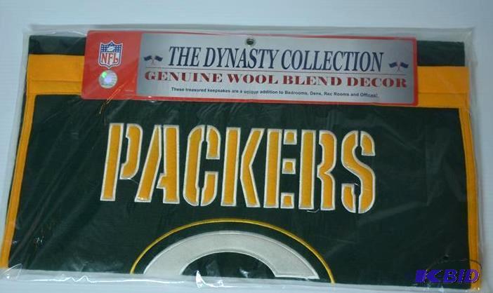 NFL Packers The Dynasty Collection wool blend...