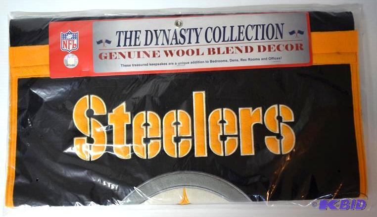 NFL Steelers The Dynasty Collection wool blen...