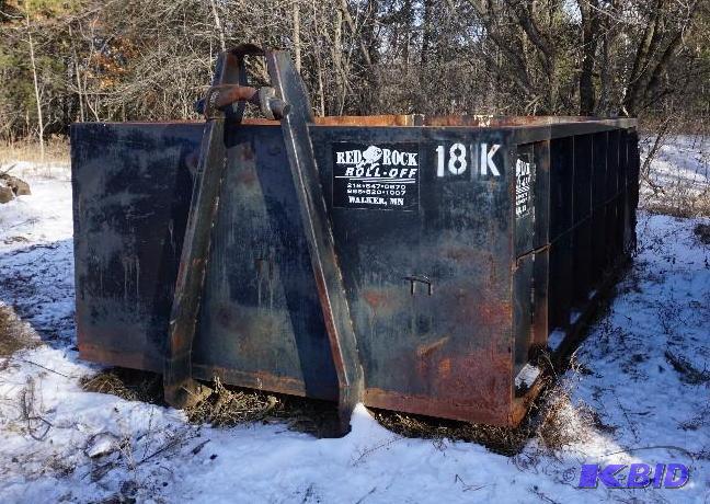 Bemidji Steel Brand 18 Cubic Yard Roll Off Tr...
