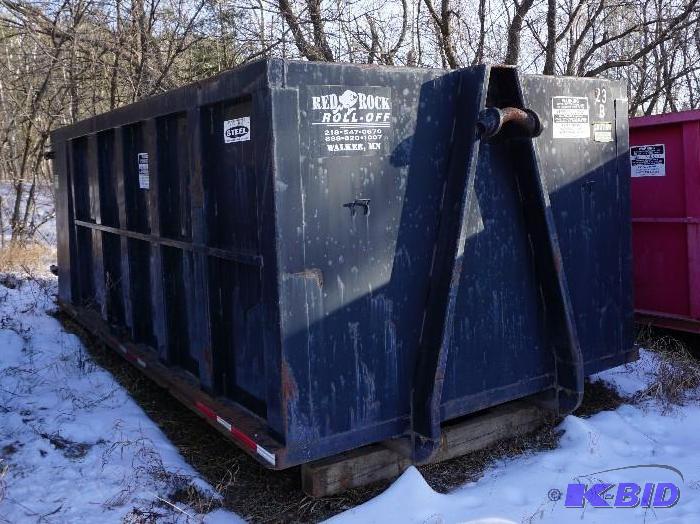 Bemidji Steel Brand 23 Cubic Yard Roll Off Tr...