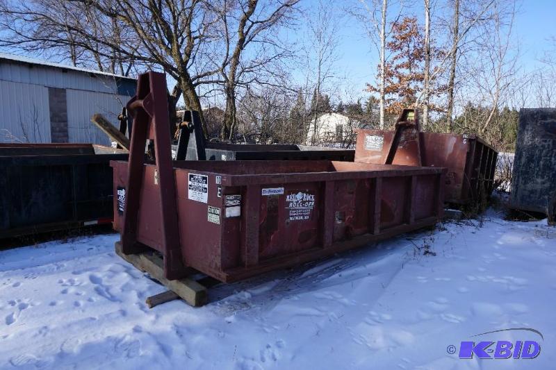 Galbreath Model R1430 10 Cubic Yard Roll Off&...