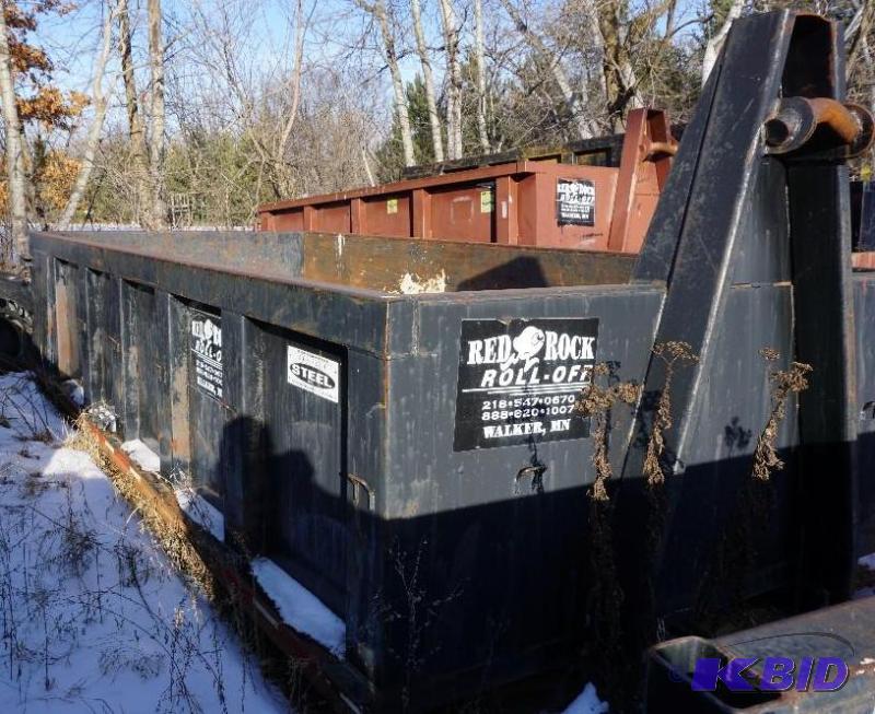 Bemidji Steel Brand 15 Cubic Yard Roll Off Tr...