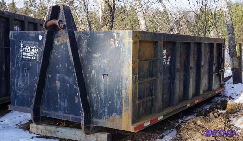 Bemidji Steel Brand 18 Cubic Yard Roll Off Tr...