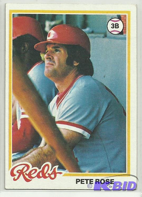 1978 Topps Pete Rose Card #20