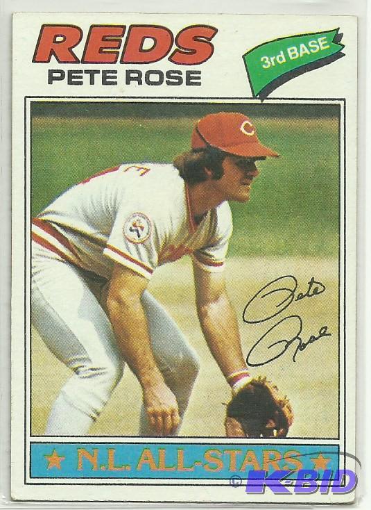 1977 Topps Pete Rose Card #450