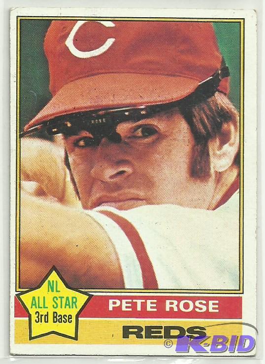 1976 Topps Pete Rose Card #240