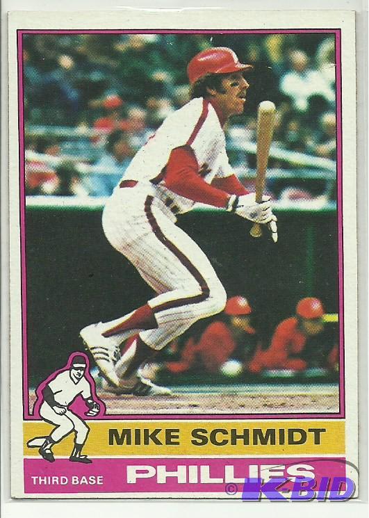 1976 Topps Mike Schmidt Card #480