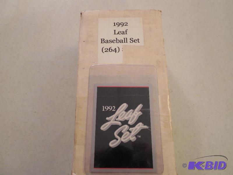 1992 Leaf Baseball set of 264 cards