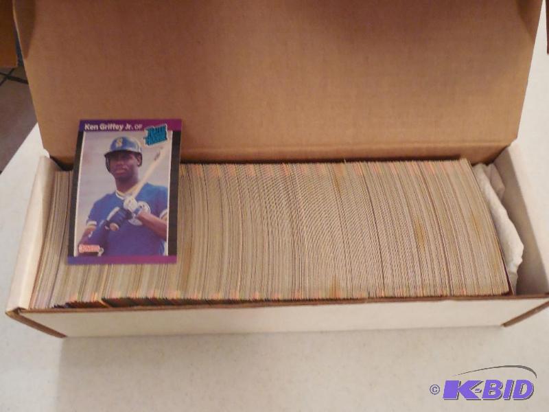 1989 Donruss Baseball Set With Griffey JR. Rookie Card