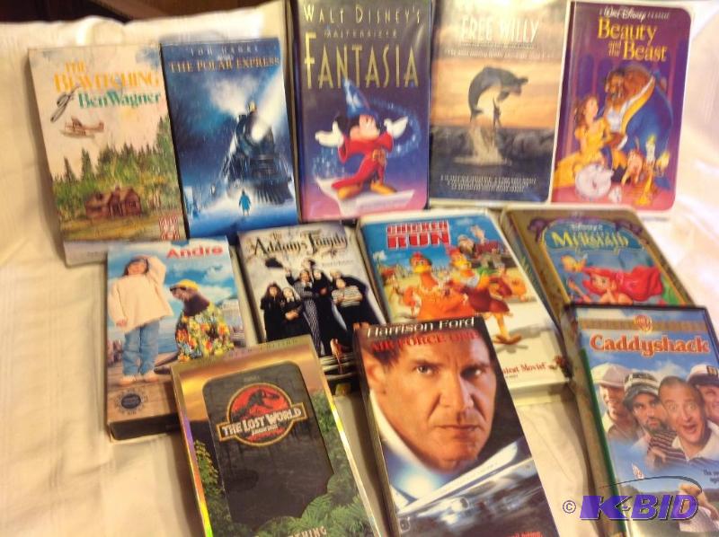 lot 7 image: Childrens Plus VHS Tapes