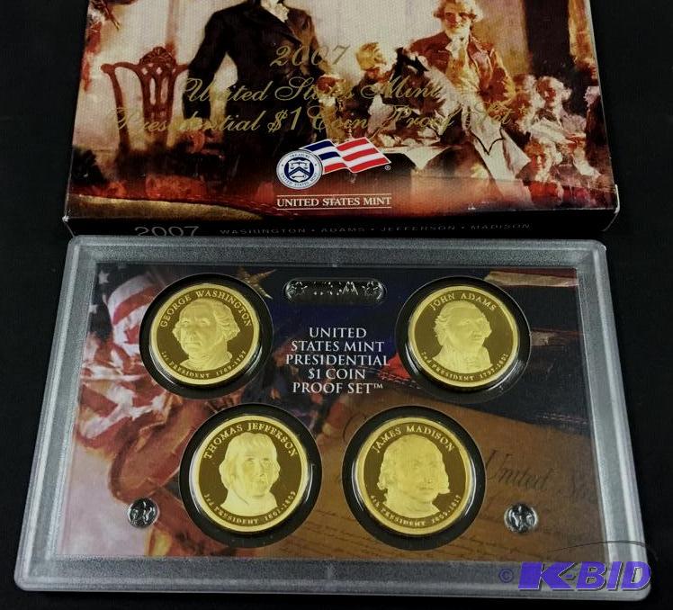 2007 presidential proof set