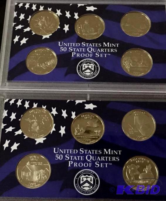 2003s and 2004s proof sets