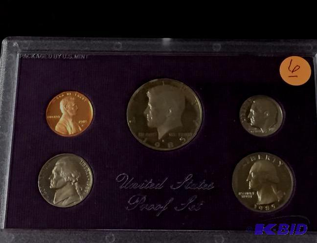 1985 proof set