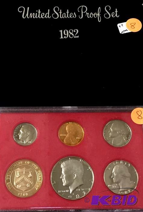 1982 proof set
