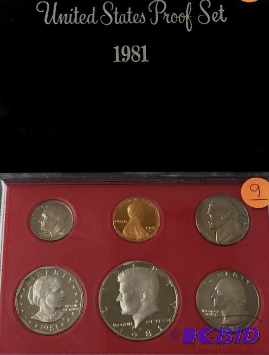 1981 proof set