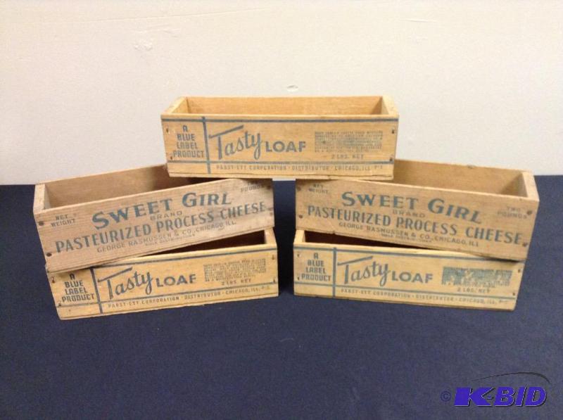 lot 60 image: Small Tasty Loaf & Sweet Girl Crates
